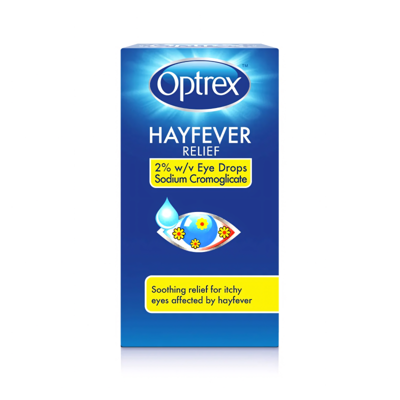 Optrex Hay Fever Relief Eye Drops 10ml eye drops available online at Anfield Pharmacy, Liverpool