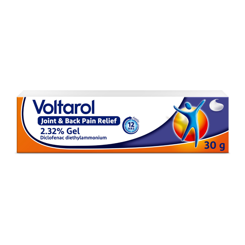 Voltarol Joint & Back Pain Relief 2.32% available online at Anfield Pharmacy, Liverpool