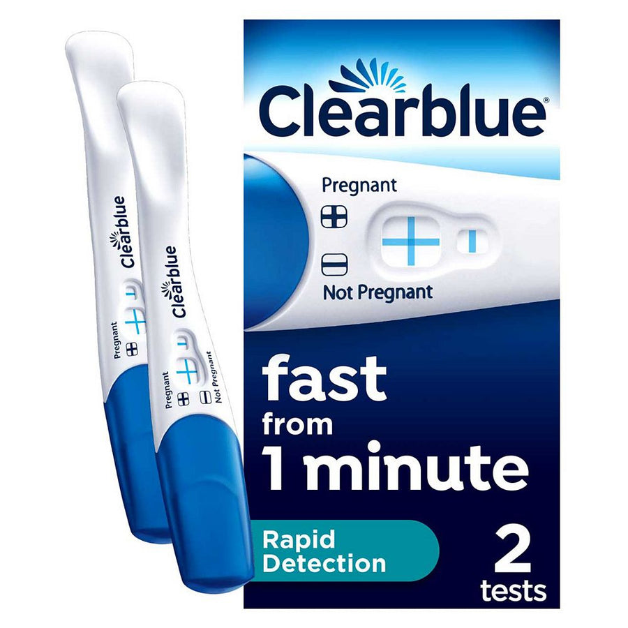 Clearblue Rapid Detection Pregnancy Test (2 Tests) - Anfield Pharmacy