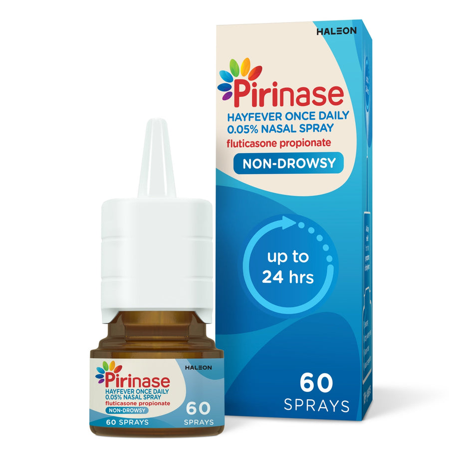 Pirinase Hayfever Once Daily Nasal Spray (60 Sprays) - Anfield Pharmacy