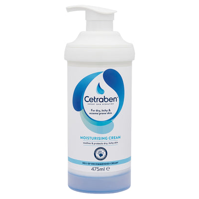 Cetraben Moisturising Cream 475ml Pump - Anfield Pharmacy