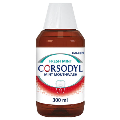 Corsodyl Mint Mouthwash 0.2% 300ml - Anfield Pharmacy