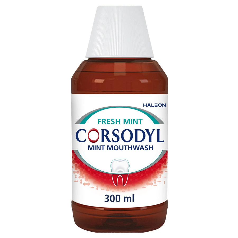 Corsodyl Mint Mouthwash 0.2% 300ml - Anfield Pharmacy