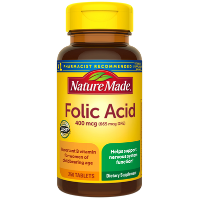 Folic Acid 400ug Tablets tablets available online at Anfield Pharmacy, Liverpool