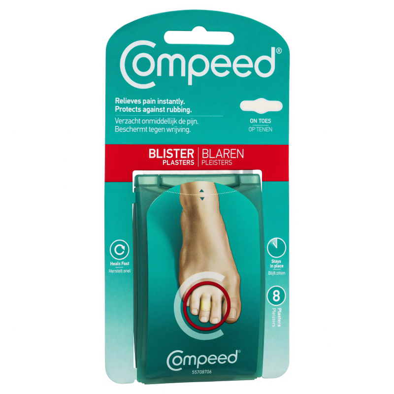 Compeed Blister Plasters On Toes available online at Anfield Pharmacy, Liverpool