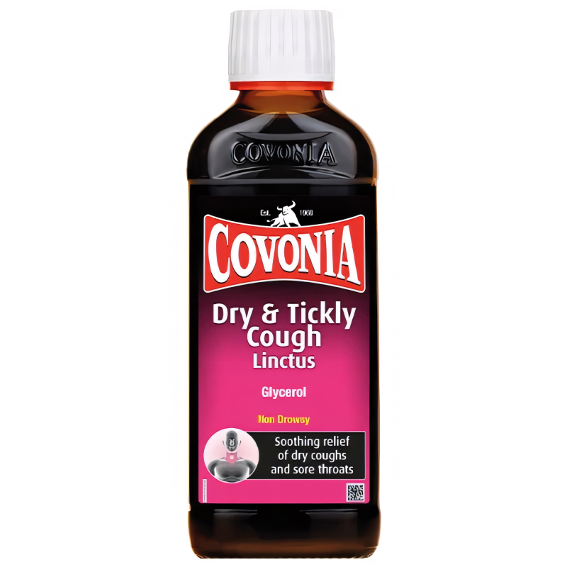 Covonia Dry & Tickly Cough Linctus 150ml available online at Anfield Pharmacy, Liverpool