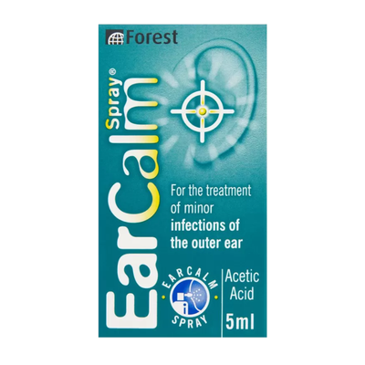 Earcalm Spray 5ml spray available online at Anfield Pharmacy, Liverpool