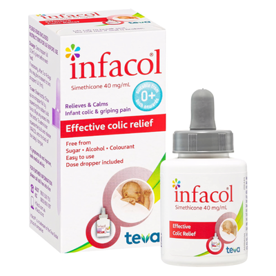 Infacol Simeticone Colic Relief Drops drops available online at Anfield Pharmacy, Liverpool
