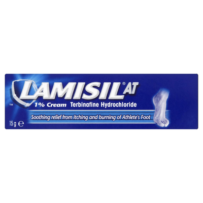 Lamisil AT Cream 15g cream available online at Anfield Pharmacy, Liverpool