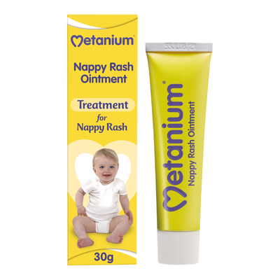 Metanium Nappy Rash Ointment 30g ointment available online at Anfield Pharmacy, Liverpool