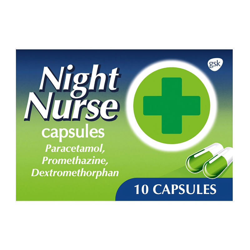 Night Nurse Capsules capsules available online at Anfield Pharmacy, Liverpool