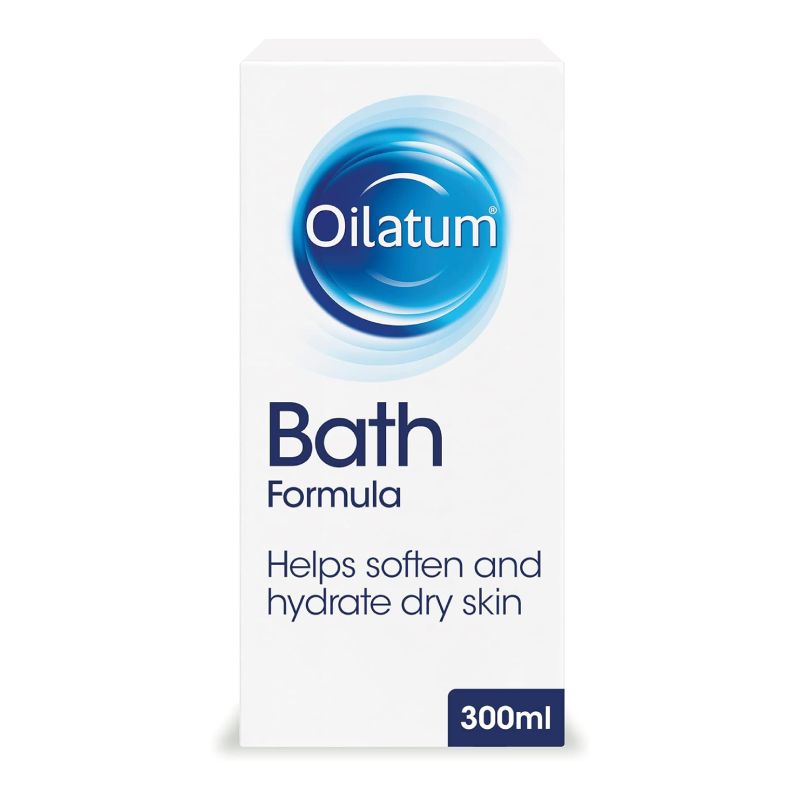 Oilatum Bath Formula 300ml oil available online at Anfield Pharmacy, Liverpool