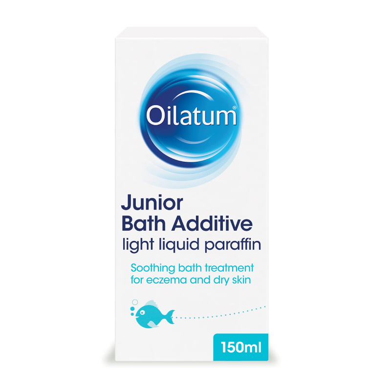 Oilatum Junior Bath Additive oil available online at Anfield Pharmacy, Liverpool