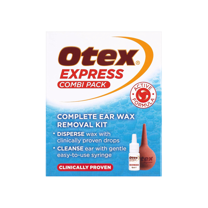 Otex Express Combi Pack available online at Anfield Pharmacy, Liverpool