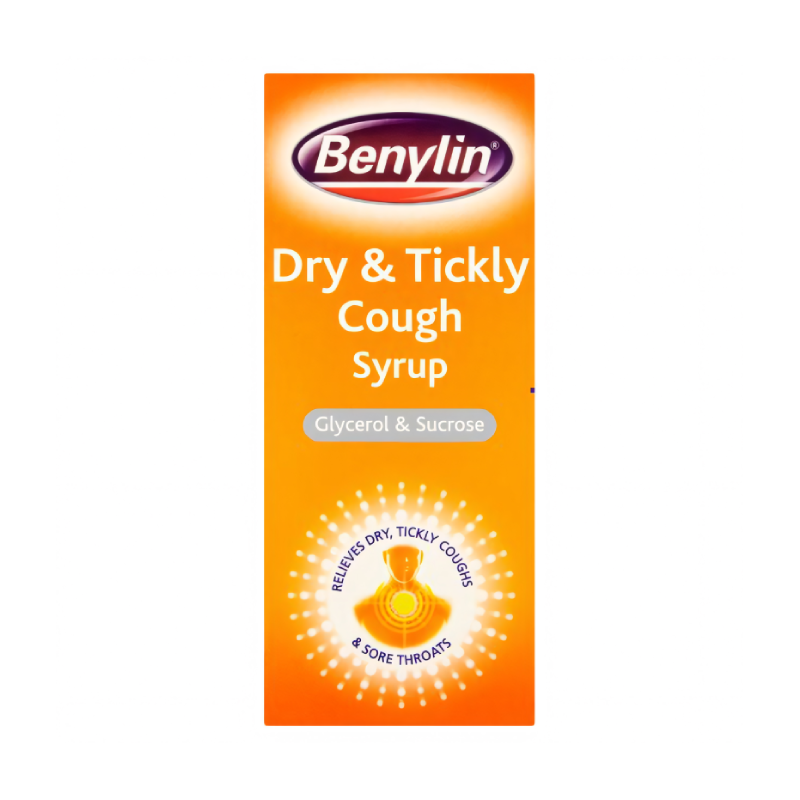 Benylin Adult Dry & Tickly Cough available online at Anfield Pharmacy, Liverpool