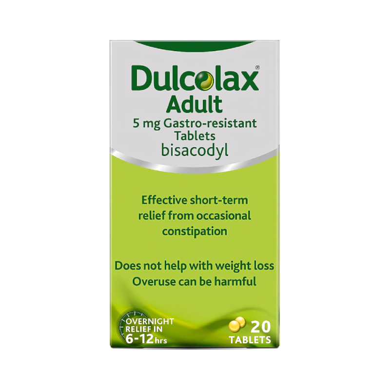 Dulcolax Adult 5mg Tablets tablets available online at Anfield Pharmacy, Liverpool