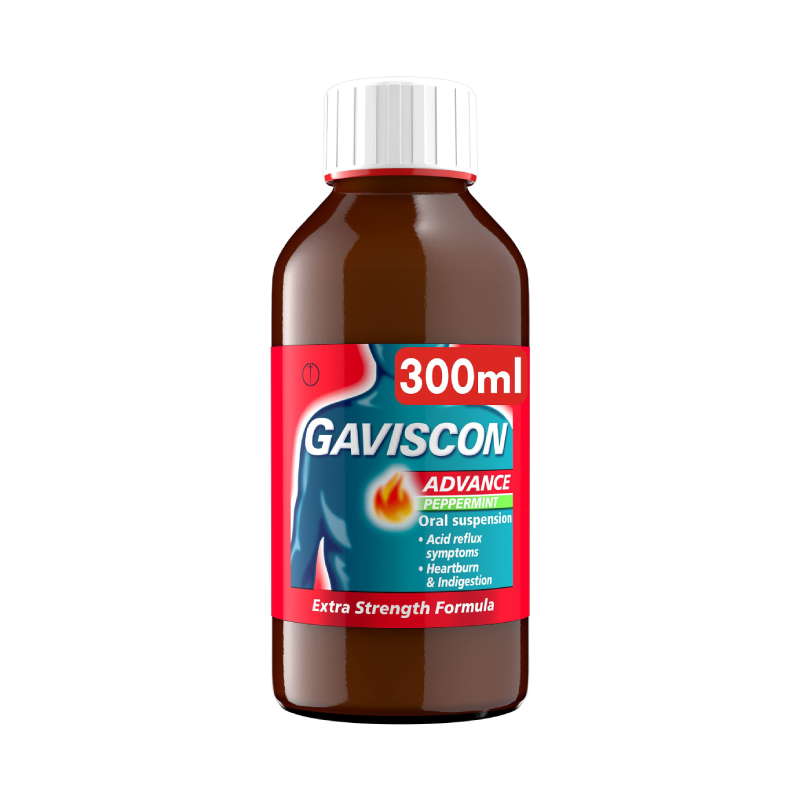 Gaviscon Advance Peppermint Liquid liquid available online at Anfield Pharmacy, Liverpool