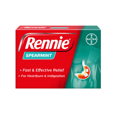 Rennie Spearmint Tablets tablets available online at Anfield Pharmacy, Liverpool