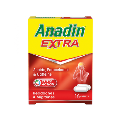 Anadin Extra Caplets available online at Anfield Pharmacy, Liverpool