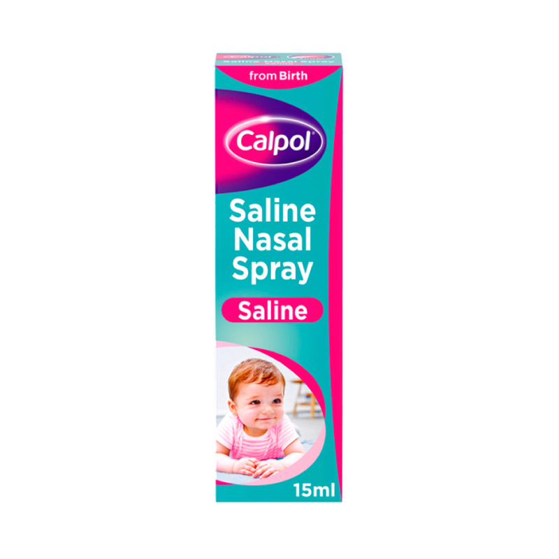 Calpol Saline Spray 15ml spray available online at Anfield Pharmacy, Liverpool