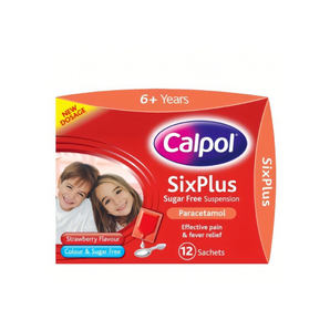 Calpol Six Plus Sachets Sugar Free