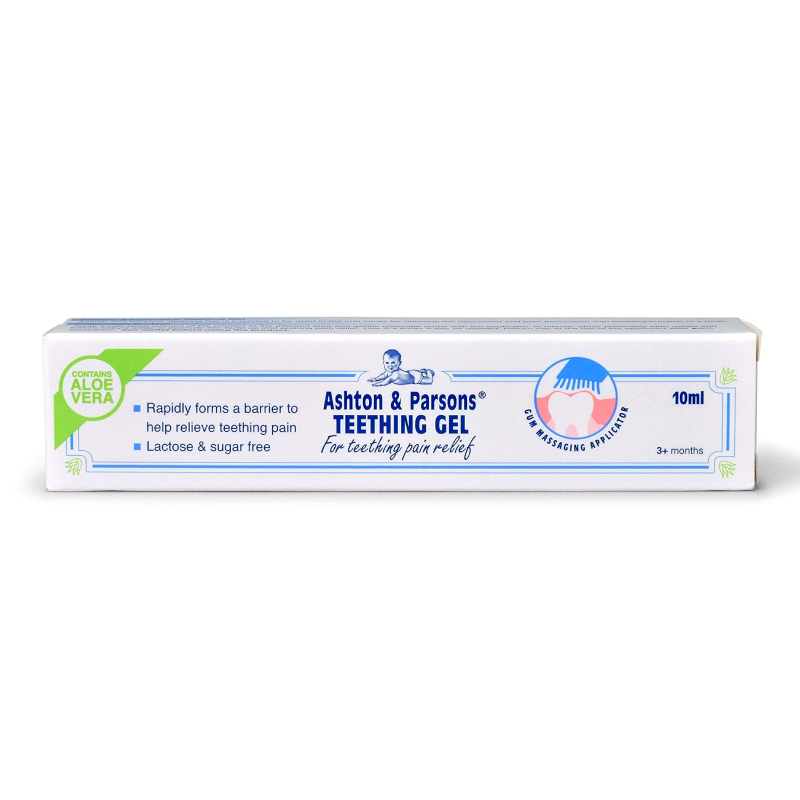 Ashton & Parsons Teething Gel 10ml gel available online at Anfield Pharmacy, Liverpool