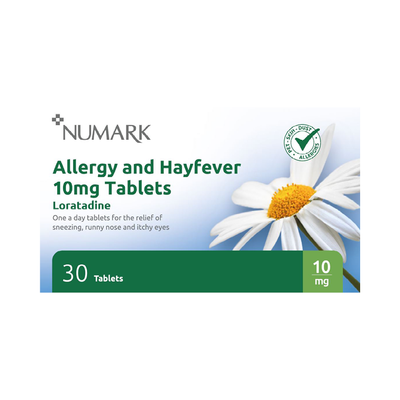 Numark Loratadine 10mg Allergy & Hayfever Tablets (30) - Anfield Pharmacy
