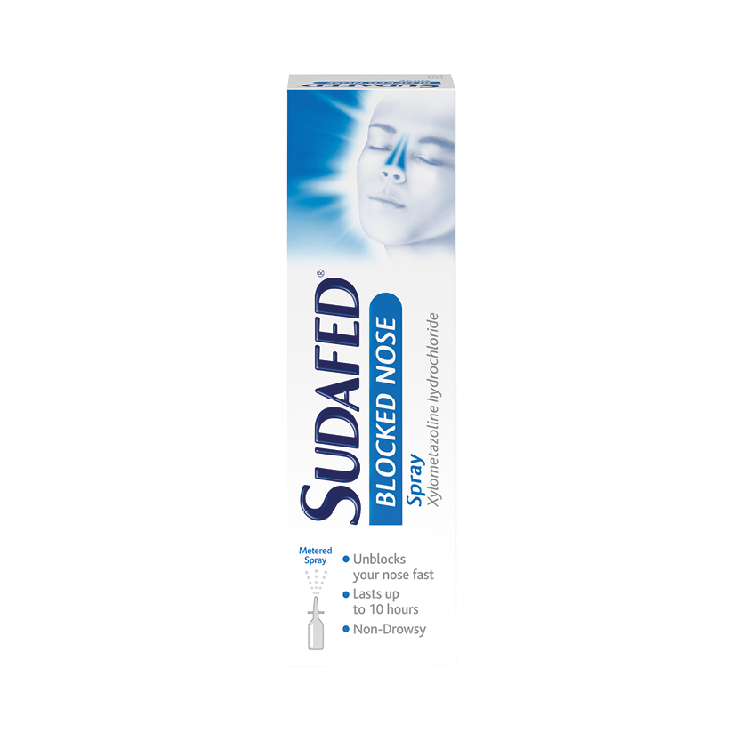 Sudafed Blocked Nose Spray 15ml - Anfield Pharmacy