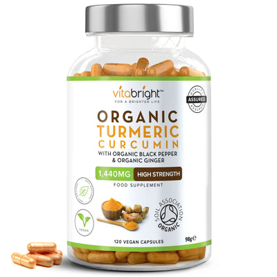Turmeric Curcumin + Black Pepper Capsules capsules available online at Anfield Pharmacy, Liverpool