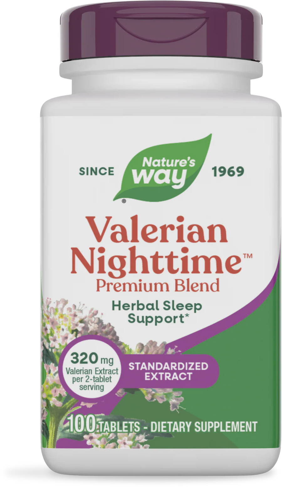 Valerian Night-time Herbal Tablets tablets available online at Anfield Pharmacy, Liverpool