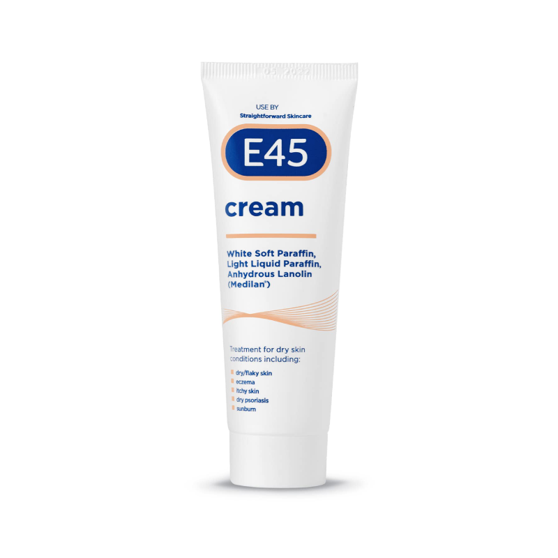 E45 Cream cream available online at Anfield Pharmacy, Liverpool